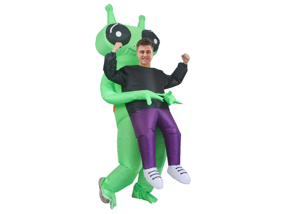 Disfraz Inflable Doble Alien Ojos Adulto