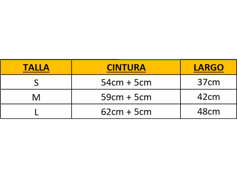 Traje Nortino Amarillo