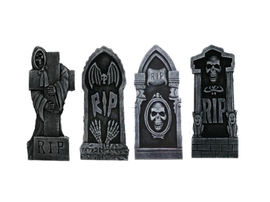 Set De 4 Lapidas 21 X 42 Cm