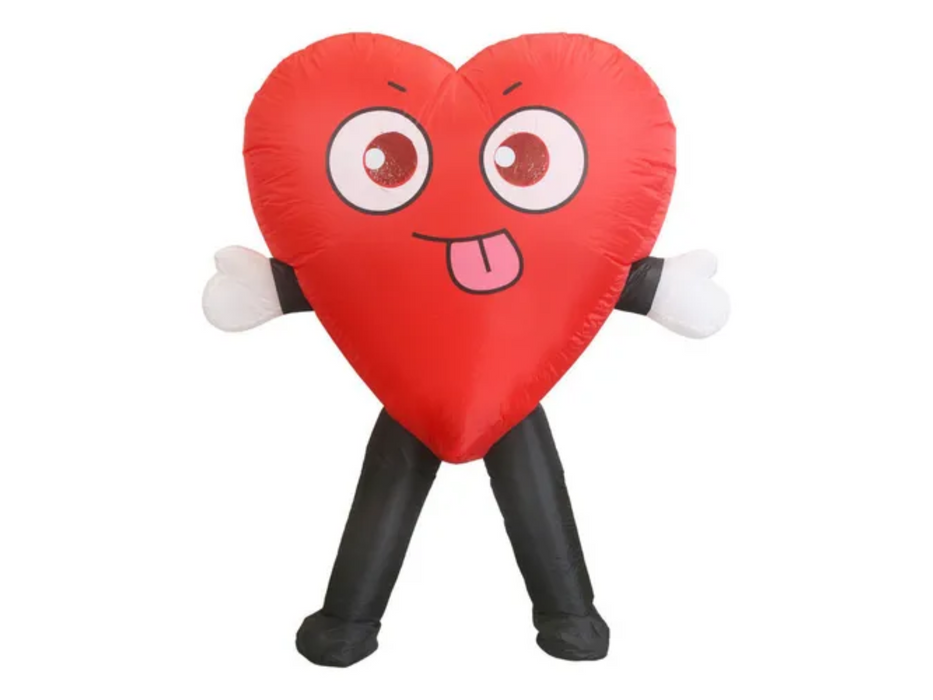 Disfraz Inflable Corazon Adulto