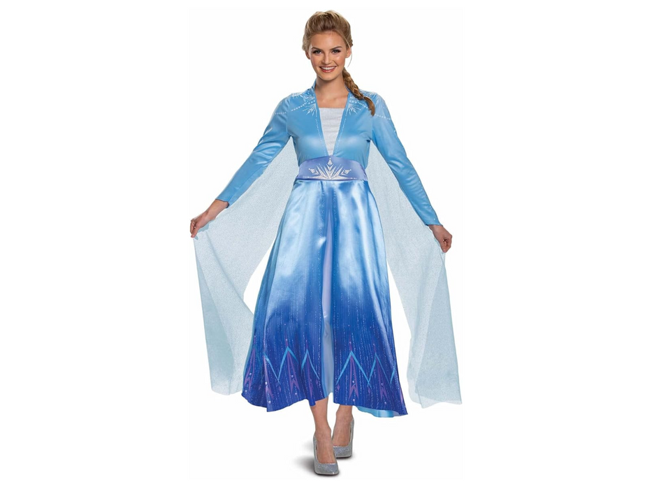 Disfraz Elsa Reina De La Nieve Frozen Mujer