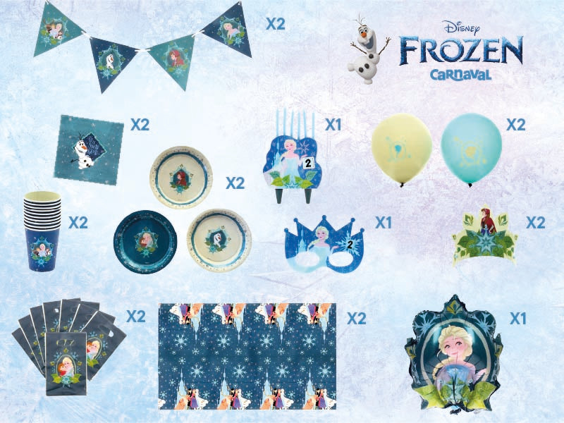 PACK CUMPLEAÑOS FROZEN