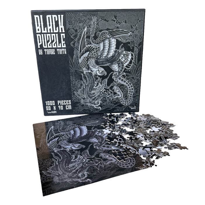 Puzzle Black 1000 piezas