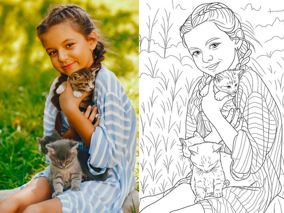 Pinta Tu Recuerdo - Canvas Personalizado + Set De Pintura