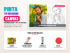Pinta Tu Recuerdo - Canvas personalizado + set de pintura, tu foto convertida en lámina para pintar