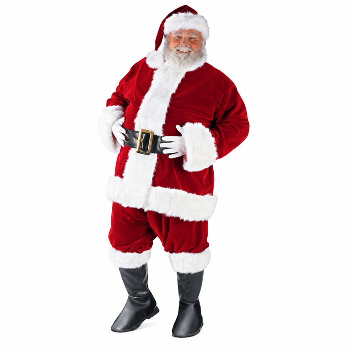 Disfraz Viejito Pascuero Ultra Velvet