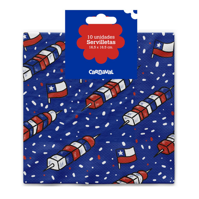 Servilletas De Papel Anticucho x 10 Unidades