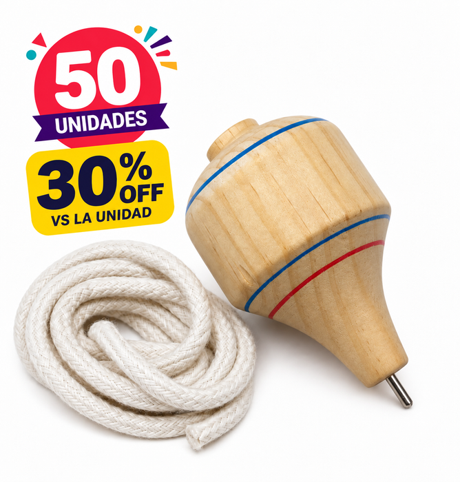 Trompo Dieciochero | Juego Típico Chileno para Fiestas Patrias