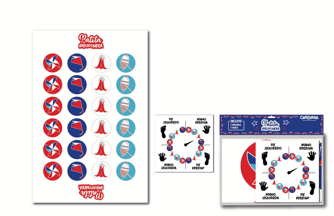 Juego Dieciochero - Tornado Chileno
