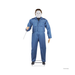 Animatronic Michael Myers de 180 cm con overol azul, máscara blanca y cuchillo