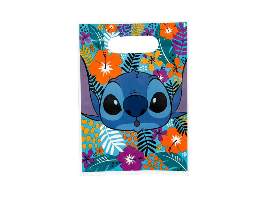 Pack 30 Bolsas Para Dulces Stitch 23 X 16 Cm