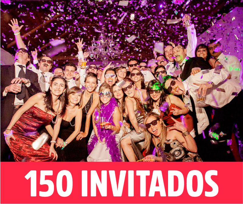 Pack Cotillon para Matrimonio - 150 Invitados Full