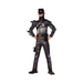 Disfraz Batman Zero de Fortnite para niño, enterito gris con máscara, armadura de hombro y cinturón