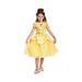 Disfraz de Bella para niña, vestido amarillo Classic de Disguise