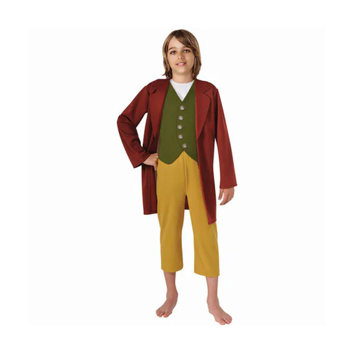Niño con disfraz de Bilbo Bolsón