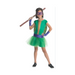 Niña con disfraz de Donatello de las Tortugas Ninja con tutú verde