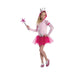Disfraz de Glinda Bruja Buena para niña, vestido rosado con tutú y capucha con corona