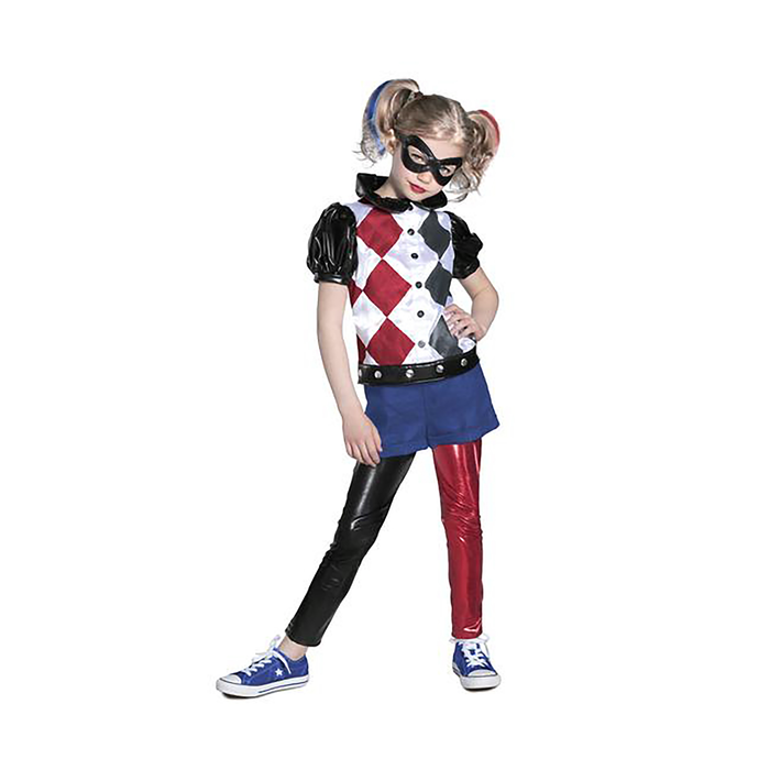 Disfraz de Harley Quinn para niña