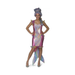 Disfraz de sirena para mujer, vestido rosado metalizado con escamas y cola de tul multicolor