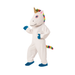 Disfraz de unicornio para adulto con cabeza y cola de arcoíris