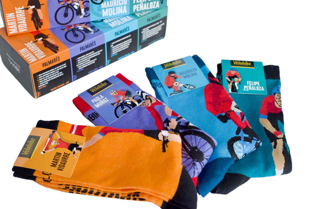 Pack Calcetines Ciclistas Chile