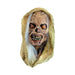Máscara de látex The Creep de Creepshow con capucha amarilla y pelo blanco