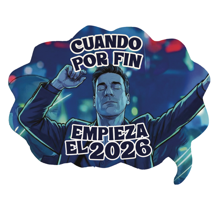 Gorro Año Nuevo ¨Por fin empieza el 2026¨