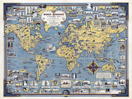 Puzzle Maravillas del Mundo 1000 Piezas
