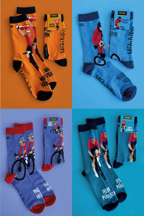 Pack Calcetines Ciclistas Chile