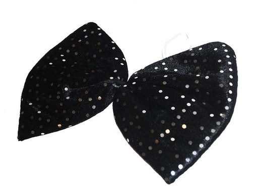 Corbatin Lentejuelas Negro - Airy - Carnaval Online