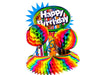 Centro De Mesa Cumpleaños Multicolor - Nick - Carnaval Online