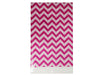 Mantel Chevron Fucsia 108 X 180 Cm - Airy - Carnaval Online