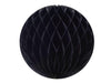 Decoracion Bola Papel 15 Cm Negro - Airy - Carnaval Online