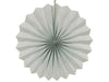 Escarapela Papel 30 Cm Blanca - Airy - Carnaval Online
