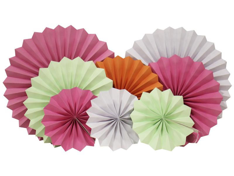 Escarapela Papel 30 Cm Blanca