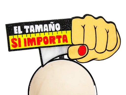 Cintillo El Tamaño Importa - Airy - Carnaval Online