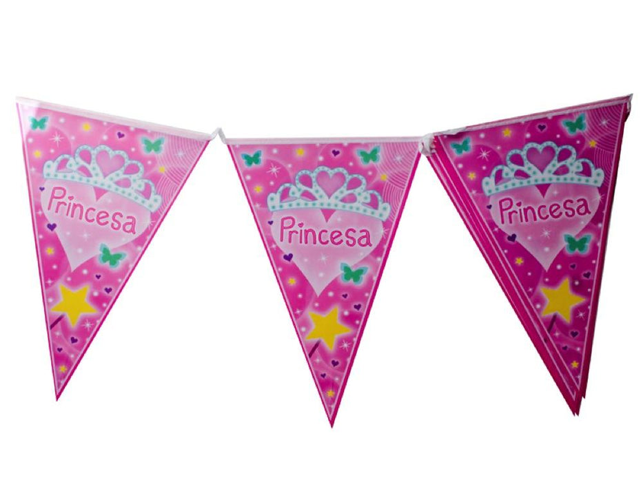 Banderines Princesa X 10 - Airy - Carnaval Online