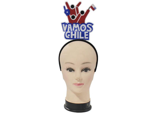 Cintillo Vamos Chile - Airy - Carnaval Online