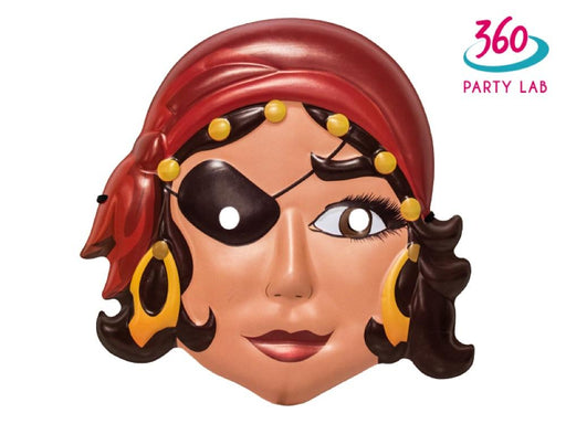 Mascara R.A. Pirata Mujer Adulto - Airy - Carnaval Online