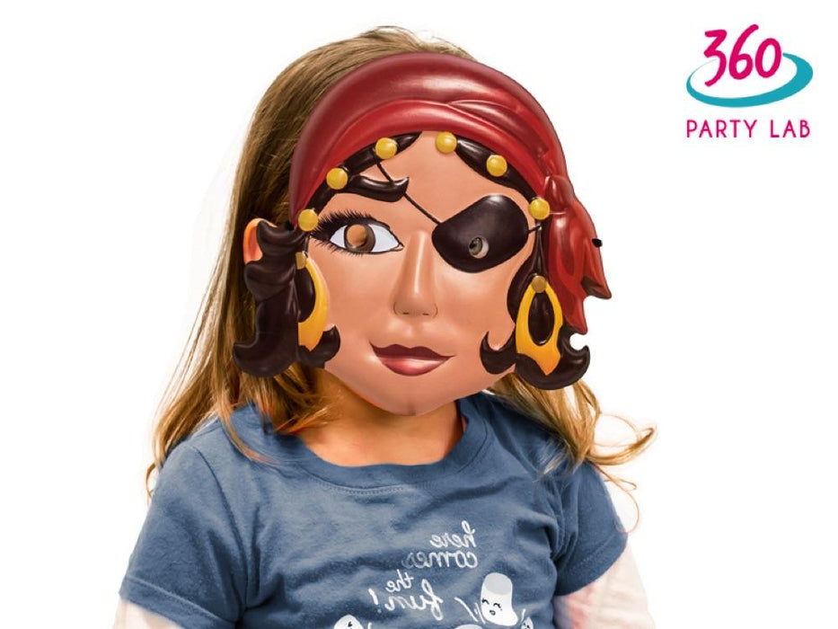 Mascara R.A. Pirata Mujer Niño