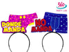 Cintillo Ra Donde Manda X 2 - Airy - Carnaval Online