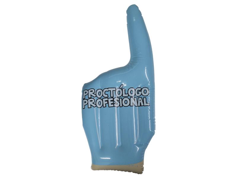Mano Inflable Proctologo - Airy - Carnaval Online