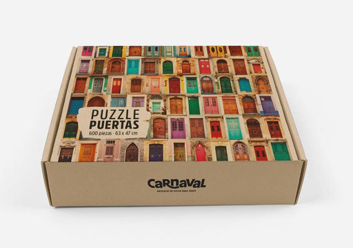 Puzzle 600 Piezas Puertas - Carnaval - Carnaval Online