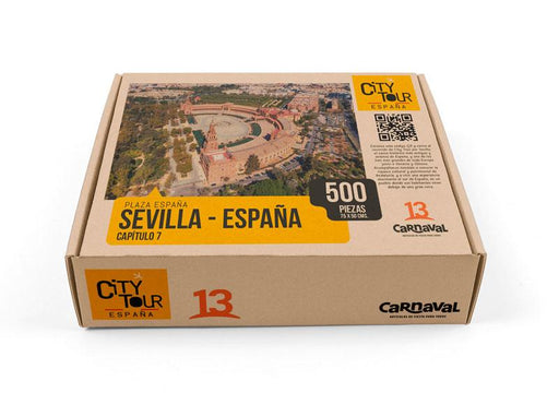 Puzzle City Tour Sevilla 500 Piezas - Carnaval - Carnaval Online