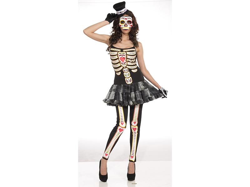 Disfraz Dia De Los Muertos Mujer - Carnaval Online