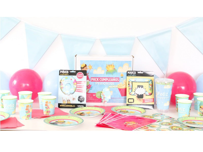Pack Celebracion Premium Infantil Princesas
