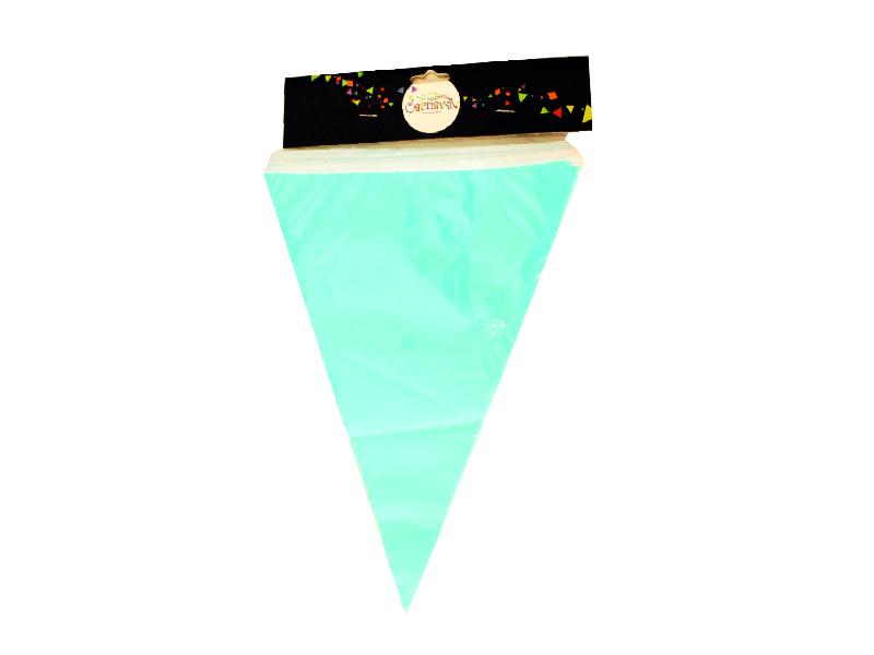 Banderin Papel Celeste 3,2M