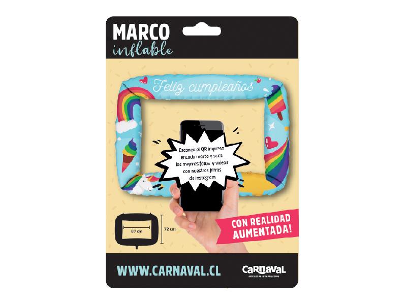 Marco Inflable Arcoiris-Carnavalonline