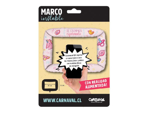 Marco Inflable Baby Shower Rosado-Carnavalonline