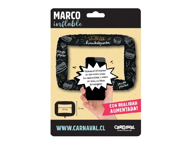 Marco Inflable Hamburguesada-Carnavalonline